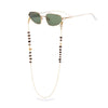 Smokey Quartz | Brass Eyewear Chain
