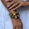 Molten Brass Bracelet