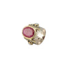 Sililmanite (Ruby) Statement Ring