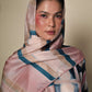 Habutai Silk Scarf - Blush