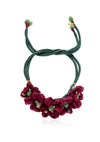 Purple Silk Gajra (Garland Hair Tie)