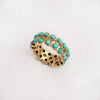 Turquoise Band Ring