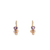 Amethyst | Pearl Earrings