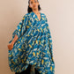 Block Print Cotton Dune Robe