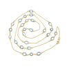 Blue Topaz Long Necklace