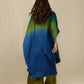 Ombre Silk Satin Split Kaftan