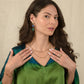 Lapis | Green Onyx Earrings
