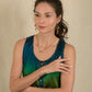 Enameled Tourmaline Earrings