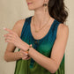 Tourmaline Amulet Short Necklace