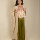 Kantha Silk Lounger -Off White