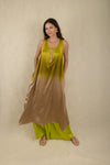Silk Satin Maxi Dress