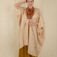 Nakshi Kantha Dune Robe - Ivory