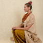 Nakshi Kantha Dune Robe - Ivory