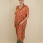 Itajime Box Dress - Orange