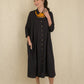 Eri Silk Artist Dress - Black