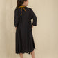 Eri Silk Artist Dress - Black