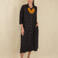 Eri Silk Artist Dress - Black