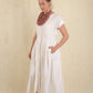Astra - White Cotton Dress