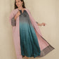 Linen Silk Lounger - Pink