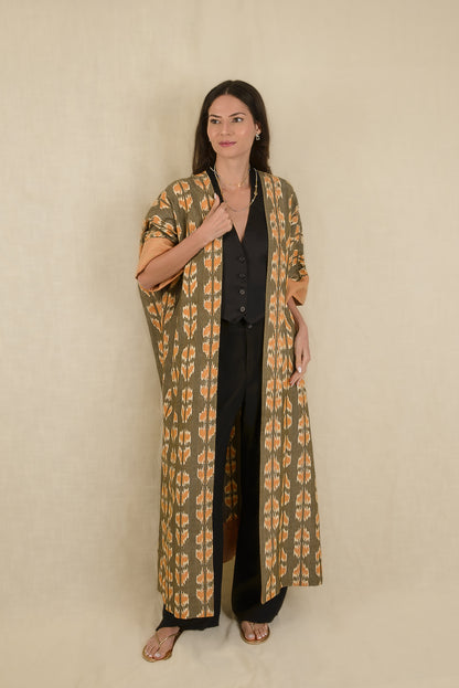 Cotton Ikat Lounger