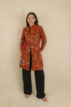 Vintage Phulkari Long Jacket
