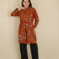 Vintage Phulkari Long Jacket