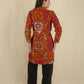 Vintage Phulkari Long Jacket
