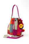 Multicolor Brocade Bucket | Sling Bag
