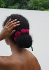 Fukayna Rose Gajra (Garland Hair Tie)