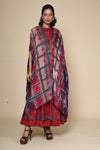 Itajime Silk Dune Robe - Vesper