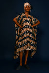 Itajime Silk Dune Robe - Balti