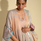 Linen Dune Robe Mulberry | Saffron