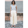 Eri Silk Palazzos - Ivory