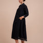 Mandarin Collar Button Dress