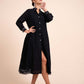Mandarin Collar Button Dress