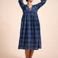 Indigo Jamdani Dress