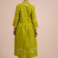 Green Jamdani Dress