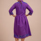 Purple Jamdani Dress