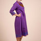 Purple Jamdani Dress