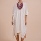 Ivory Short Jamdani Kaftan