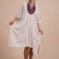 Ivory Short Jamdani Kaftan