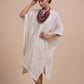 Ivory Short Jamdani Kaftan
