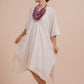 Ivory Short Jamdani Kaftan