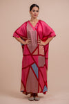 Modal Silk Printed Kaftan