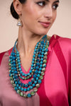 Upcycled Necklace - 5 Strand