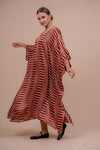 Modal Silk Printed Kaftan