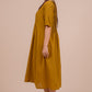 Ochre Handwoven Cotton Dress