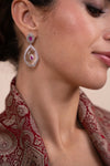 Ruby | Diamond Earrings