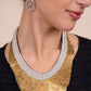 Porto - Brass | Zari Necklace