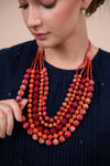 Upcycled Necklace - 5 Strand